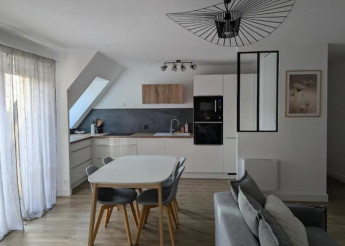 Lejlighed Moderne Avec Parking Prive Et Lit King *
